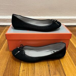 Same Edelman Ali Ballet Flats, Black Suede